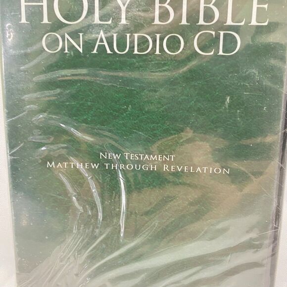 The King James Version Bible The New Testament by Braun Media LLC On CD MP3 - Picture 3 of 8